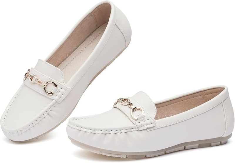 Women's Business Loafers Work Casual Flats Shoes