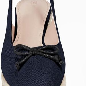Womens Closed Toe Espadrilles Wedges Shoes - 图片 6