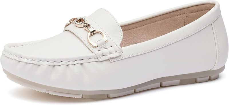 Women's Business Loafers Work Casual Flats Shoes - 图片 6