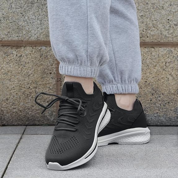Womens Sneakers Slip On Walking Shoes Breathable Running Shoes